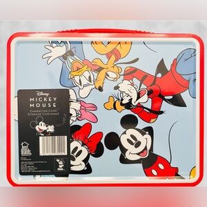 Disney Mickey Mouse & Friends Retro Style Tin Lunch Box